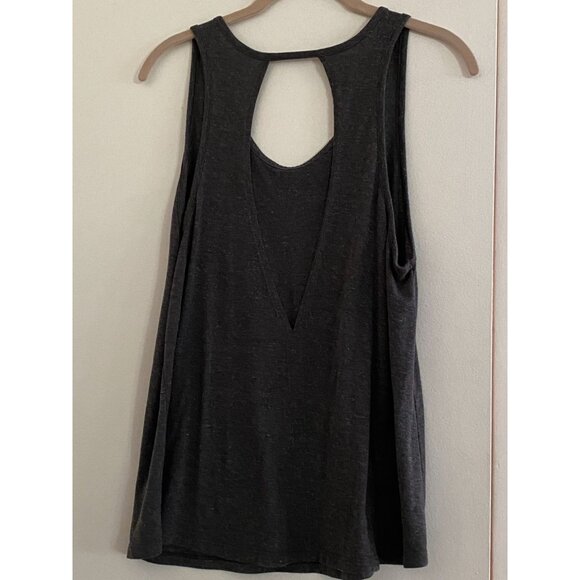Old Navy Tops - Old Navy Active Wet Dry Womens Sleeveless Open-Back Tank Top In Black